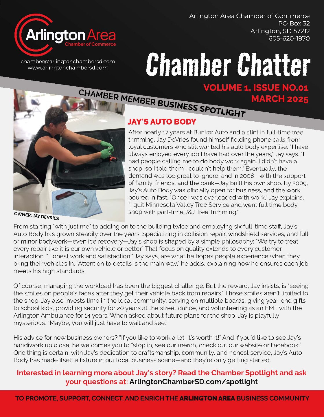 Chamber Chatter March 2025 preview