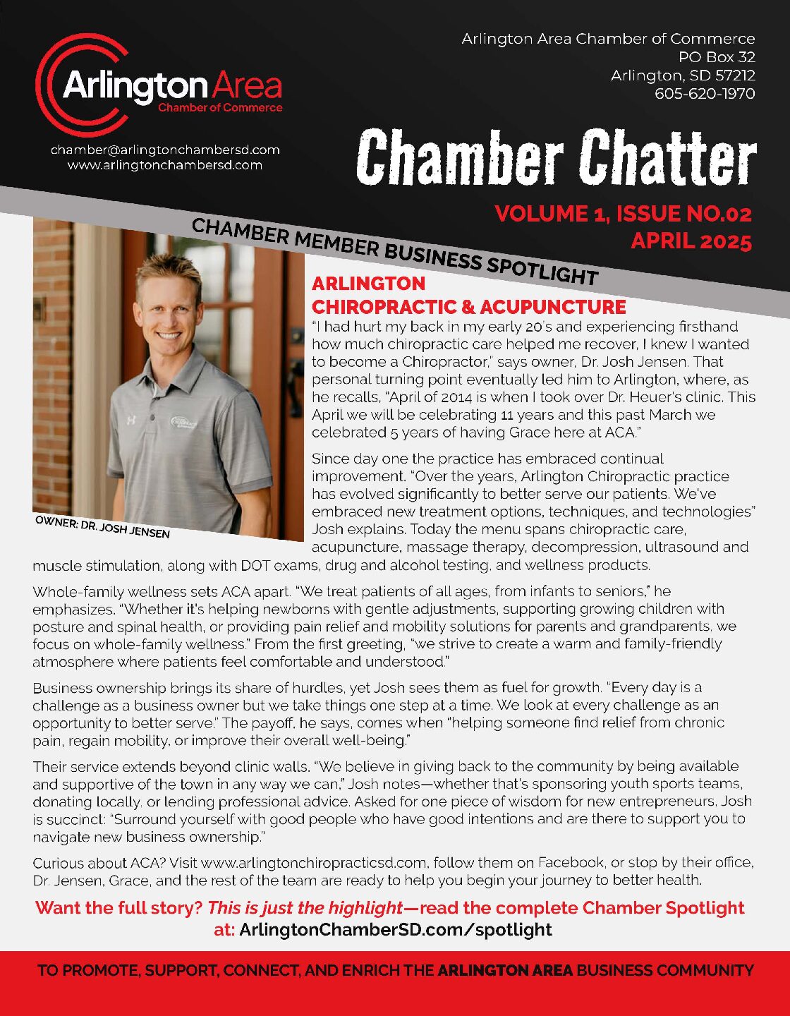 Chamber Chatter April 2025 preview