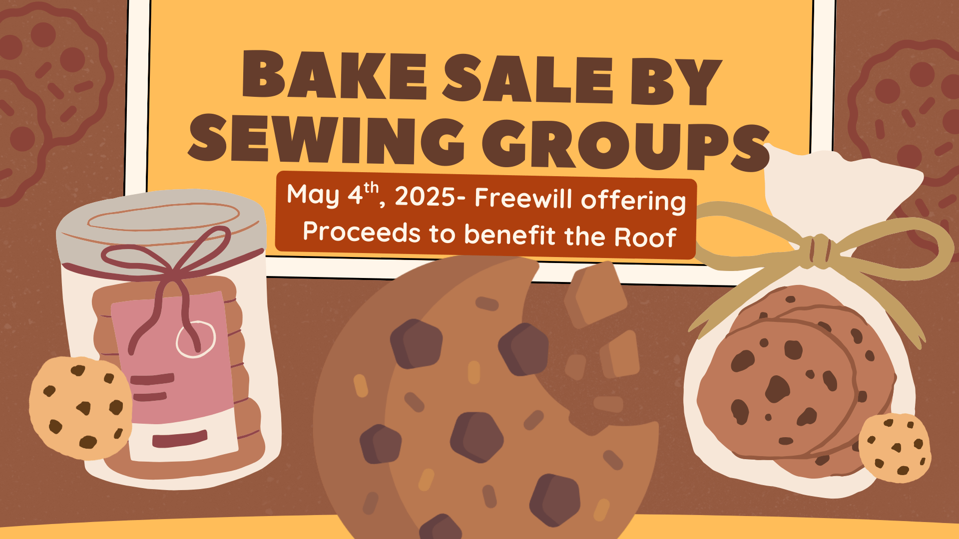 Bake Sale Roof Fundraiser