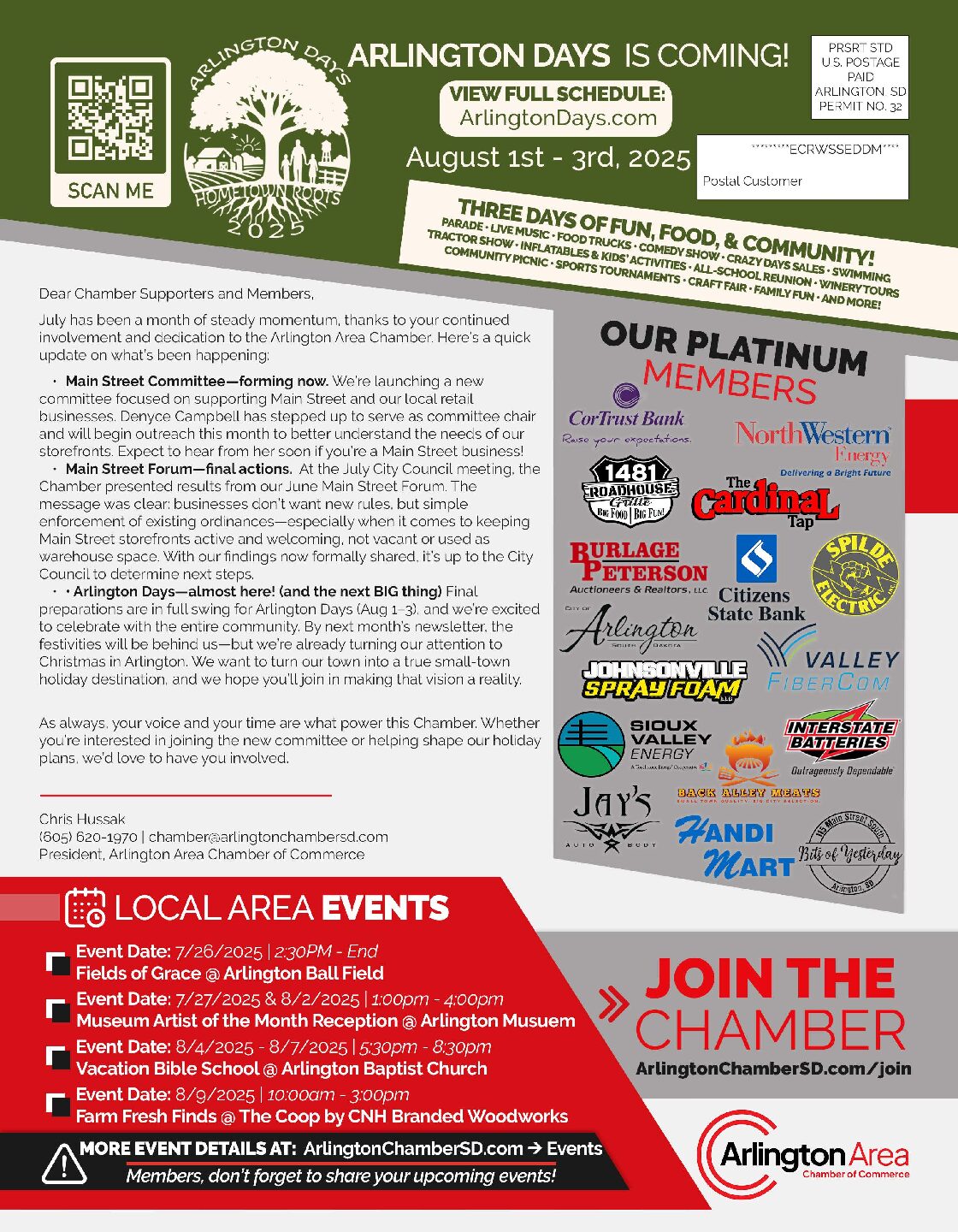 Chamber Chatter July 2025 preview