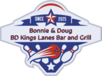 BD Kings Lanes Bar and Grill Logo BD Kings Lanes Bar and Grill Logo