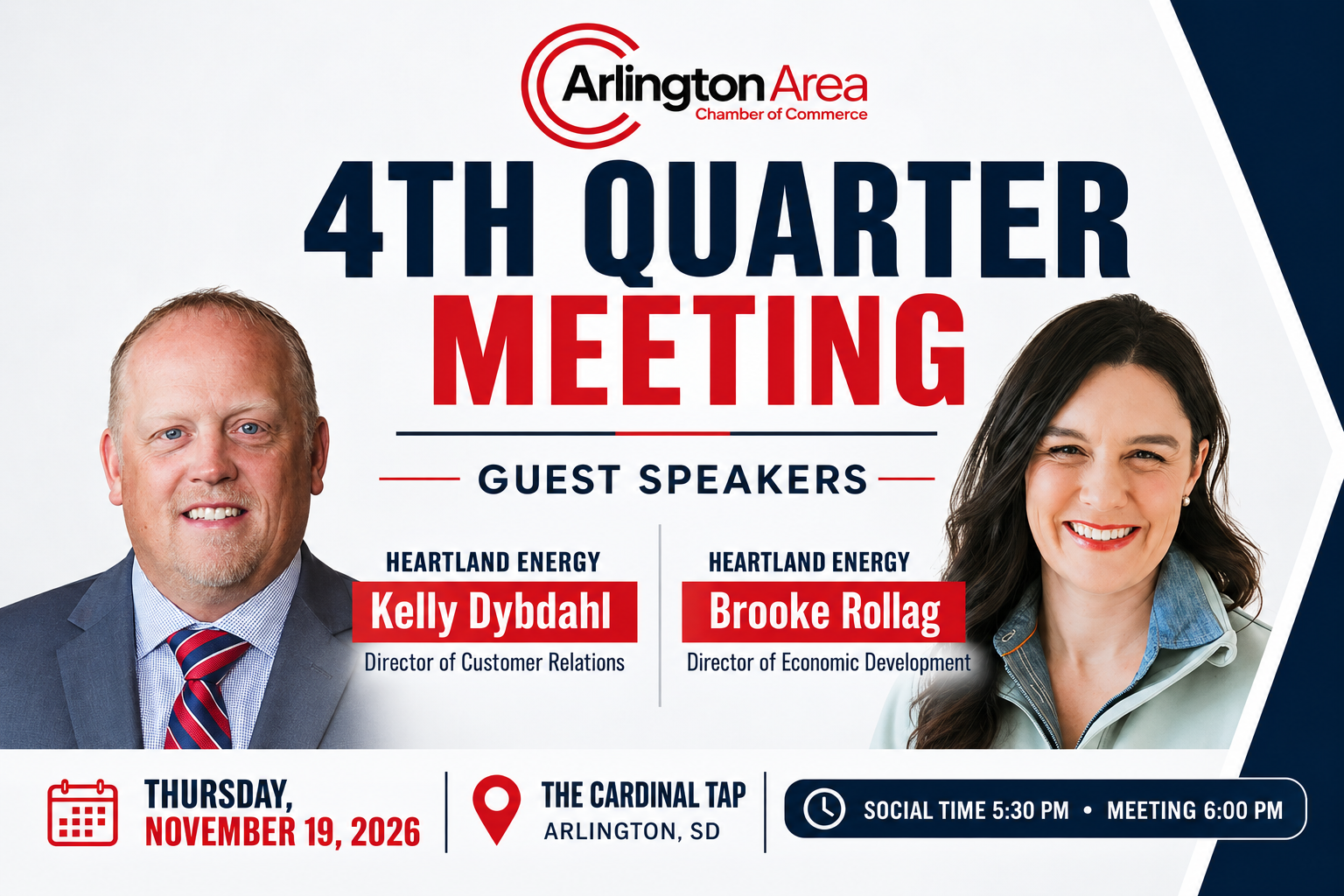 Arlington Area Chamber of Commerce – 4th Quarter Meeting